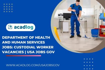 DEPARTMENT OF HEALTH AND HUMAN SERVICES Jobs: Custodial Worker Vacancies | USA Jobs Gov