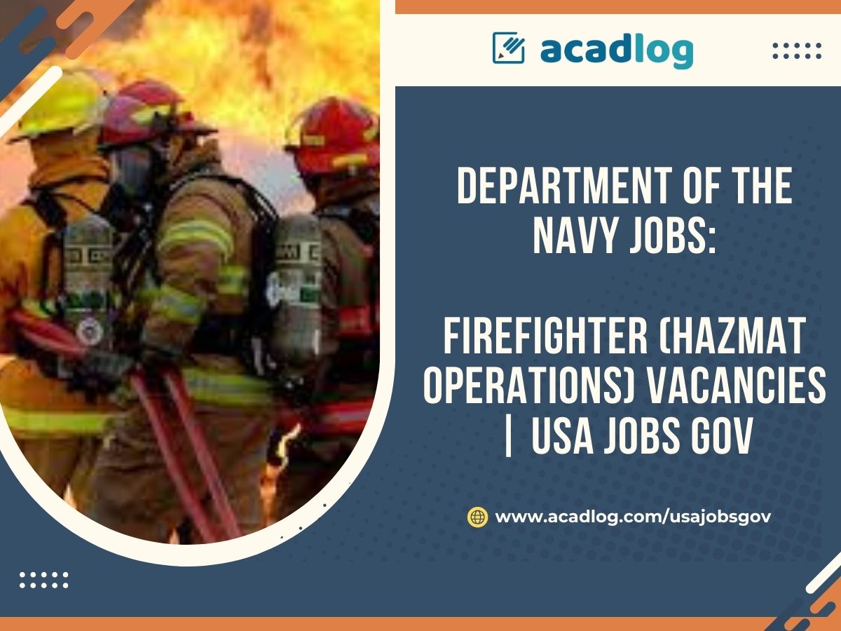 DEPARTMENT OF THE NAVY Jobs FIREFIGHTER HAZMAT OPERATIONS Vacancies   DEPARTMENT OF THE NAVY Jobs  FIREFIGHTER HAZMAT OPERATIONS Vacancies   USA Jobs Gov 