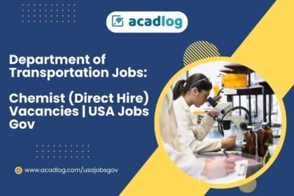 Department of Transportation Jobs: Chemist (Direct Hire) Vacancies | USA Jobs Gov