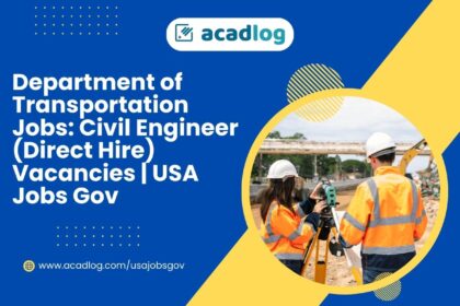 Department of Transportation Jobs: Civil Engineer (Direct Hire) Vacancies | USA Jobs Gov