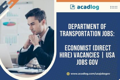 Department of Transportation Jobs: Economist (Direct Hire) Vacancies | USA Jobs Gov