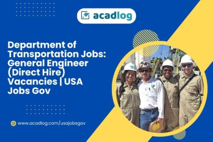Department of Transportation Jobs: General Engineer (Direct Hire) Vacancies | USA Jobs Gov