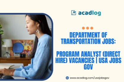Department of Transportation Jobs: Program Analyst (Direct Hire) Vacancies | USA Jobs Gov