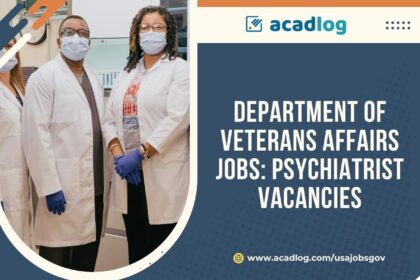Department of Veterans Affairs Jobs: Psychiatrist Vacancies