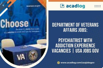 Department of Veterans Affairs Jobs: Psychiatrist With Addiction Experience Vacancies | USA Jobs Gov