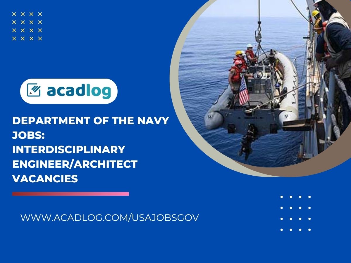 Department of the Navy Jobs: Interdisciplinary Engineer/Architect Vacancies