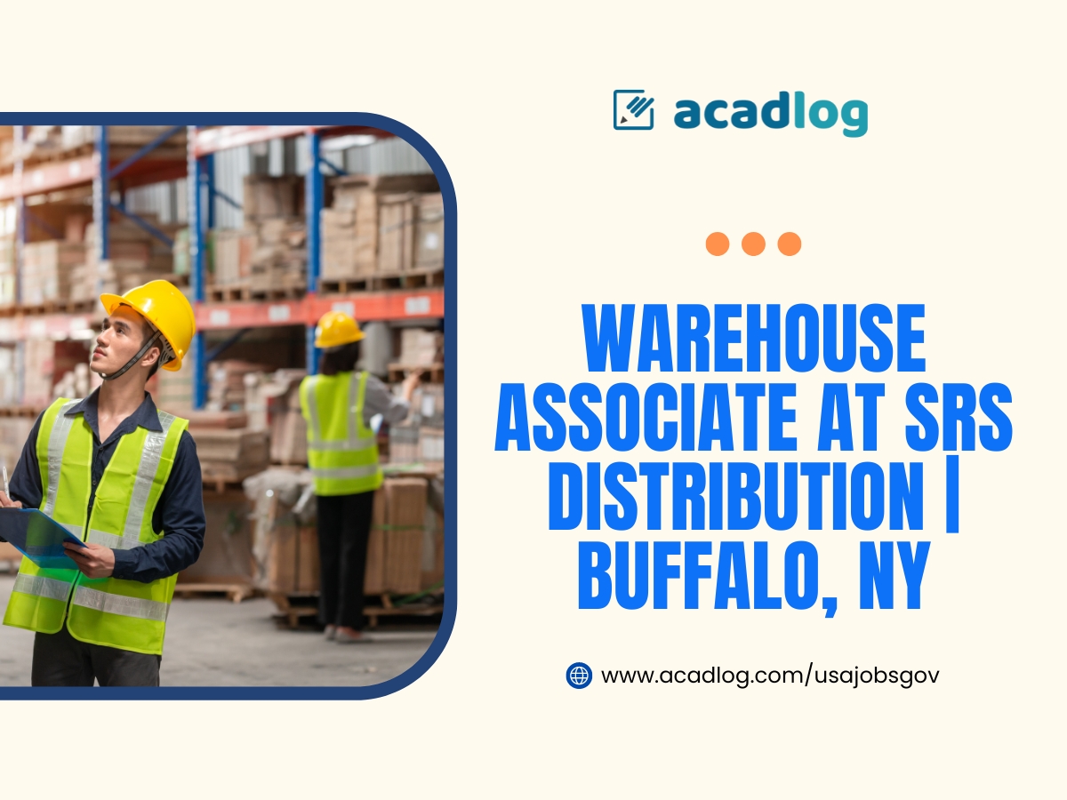 Warehouse Associate at SRS Distribution